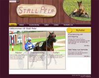 Hemsida - Stall Pela - www.stallpela.se