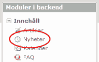 Modulen nyheter