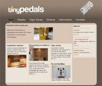 Hemsida - tinyPedals - www.tinypedals.com